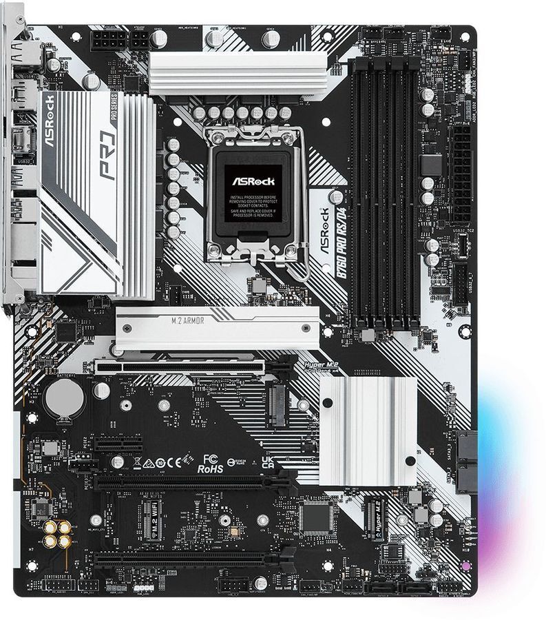 ASRock B760M PRO RS/D4 / ATX LGA1700 DDR4 5333