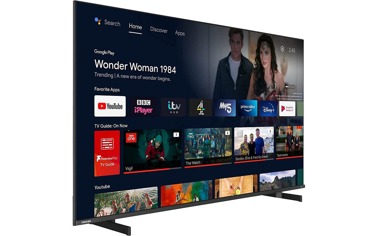 Toshiba 55QA5D63DB / 55 QLED HDR 4K Ultra HD Smart