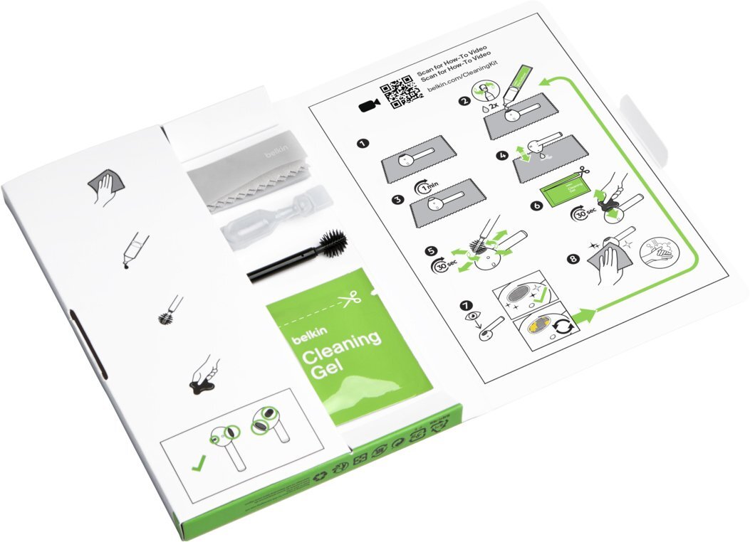 Belkin Cleaning Kit for AirPods	/ AUZ005BTBK
