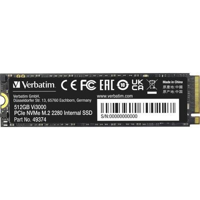 Verbatim Vi3000 512GB M.2 NVMe / VI3000-512-49374