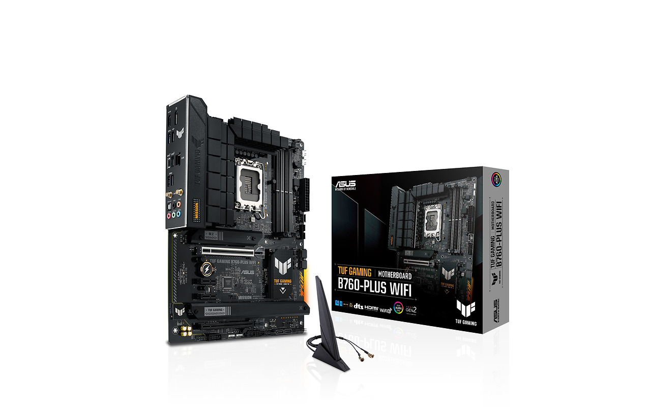 ASUS TUF GAMING B760-PLUS WI-FI / ATX LGA1700 DDR5 7200