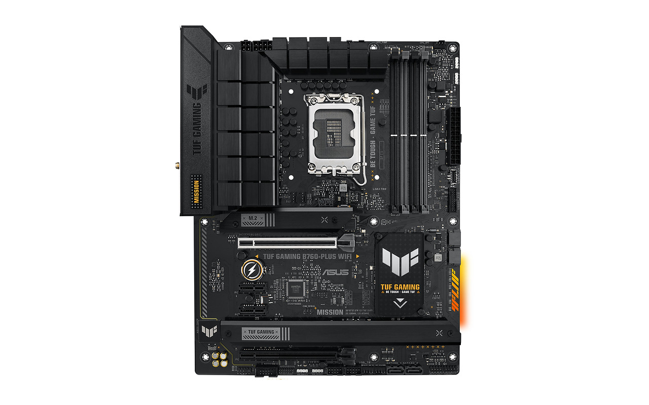 ASUS TUF GAMING B760-PLUS WI-FI / ATX LGA1700 DDR5 7200