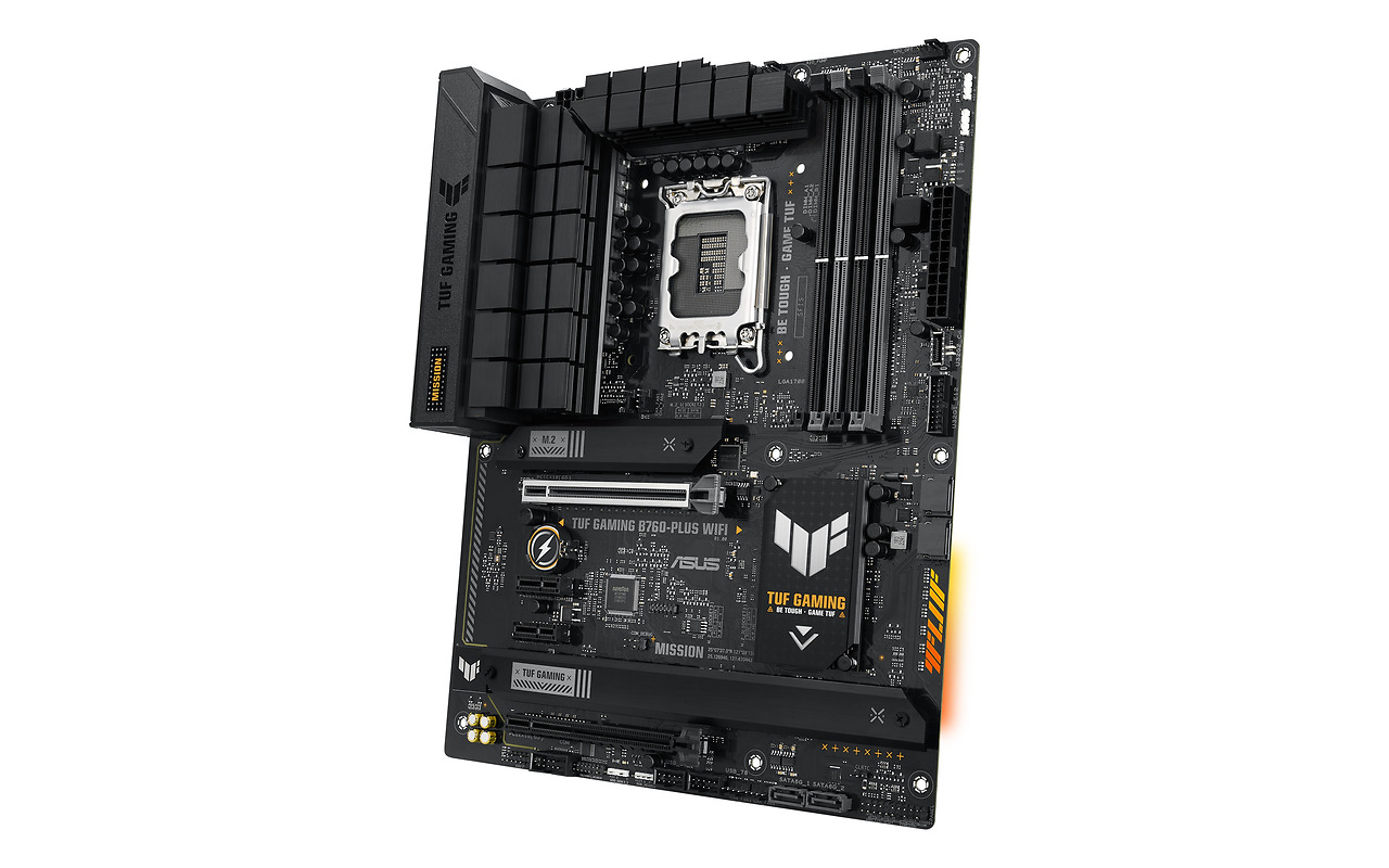 ASUS TUF GAMING B760-PLUS WI-FI / ATX LGA1700 DDR5 7200