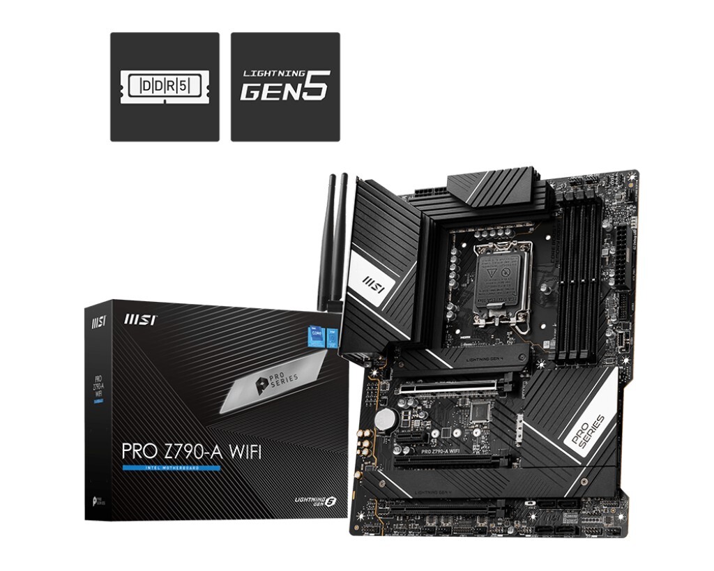 MSI PRO Z790-A WI-FI / ATX LGA1700 DDR5 7200
