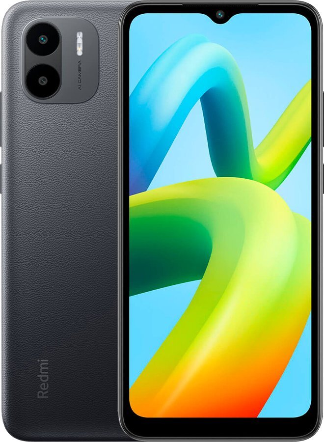 Xiaomi Redmi A2 Plus / 6.52 IPS / Helio G36 / 2GB / 32GB / 5000mAh / Black