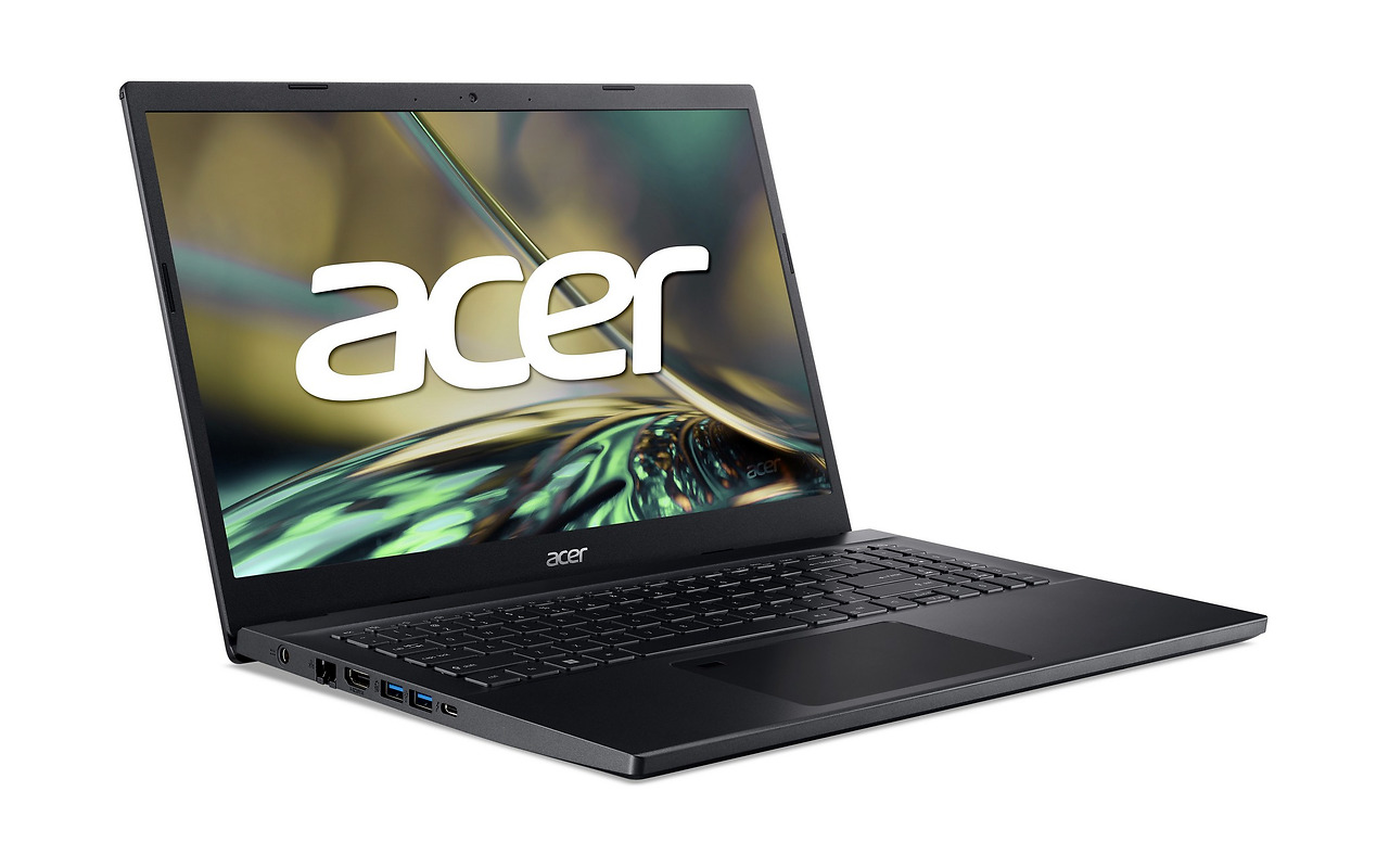 ACER Aspire A715-76G-59JS / 15.6 FHD IPS / Core i5-12450H / 8GB DDR4 / 512GB NVMe / GeForce GTX 1650 4G GDDR6 / no OS /
