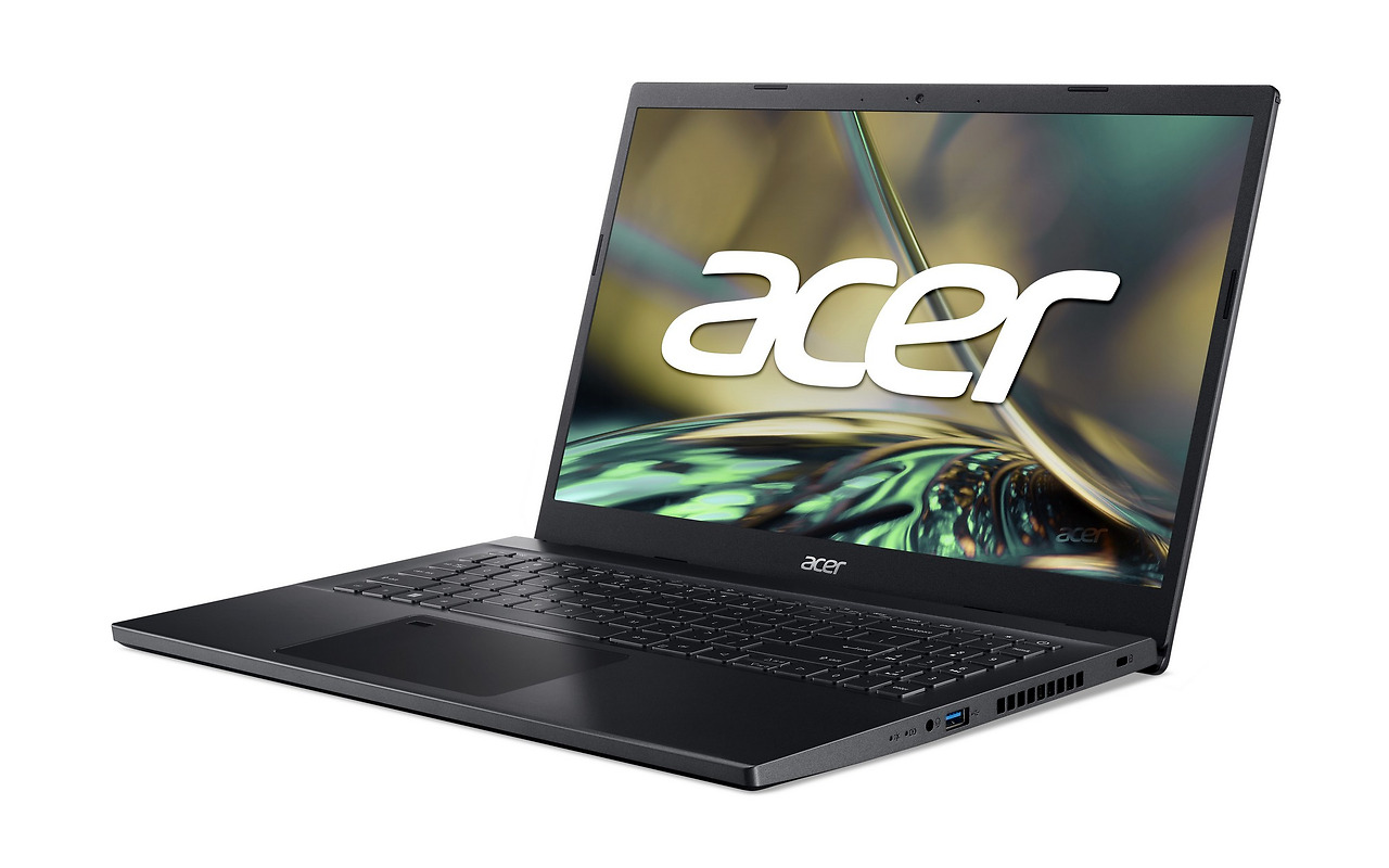 ACER Aspire A715-76G-59JS / 15.6 FHD IPS / Core i5-12450H / 8GB DDR4 / 512GB NVMe / GeForce GTX 1650 4G GDDR6 / no OS /