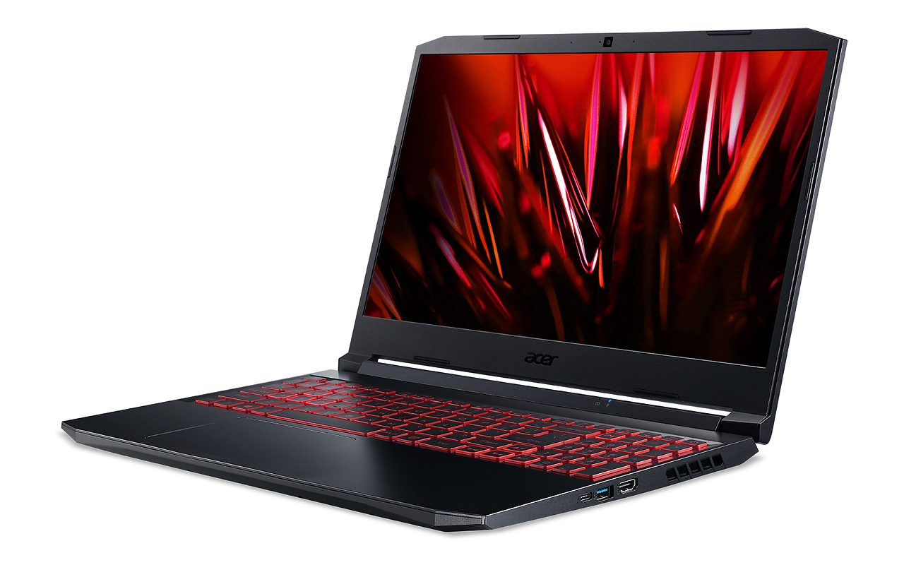 ACER Nitro AN515-57-5491 / 15.6 FullHD IPS 144Hz / Core i5-11400H / 16GB DDR4 / 512GB NVMe / GeForce RTX 3050 Ti 4GB GDDR6 / No OS /