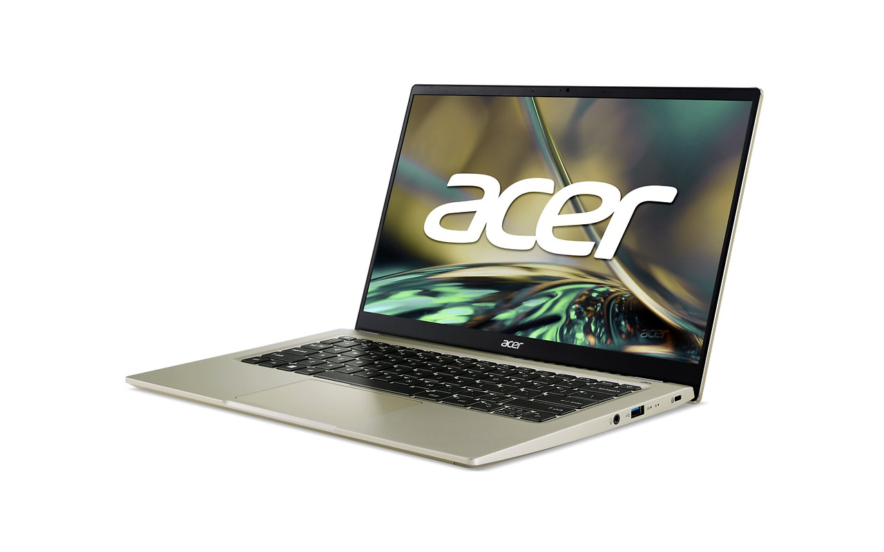 ACER Swift 3 Haze Gold / 14 IPS FullHD / Core i5-1240P / 16GB LPDDR4X / 512GB NVMe / Intel Iris Xe / No OS / SF314-512-59EJ