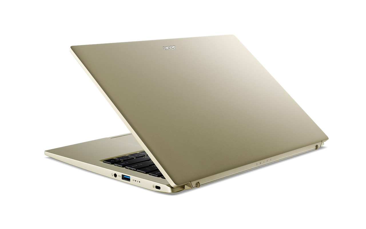 ACER Swift 3 Haze Gold / 14 IPS FullHD / Core i5-1240P / 16GB LPDDR4X / 512GB NVMe / Intel Iris Xe / No OS / SF314-512-59EJ