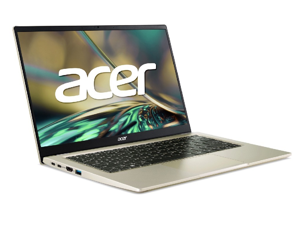 ACER Swift 3 Haze Gold / 14 IPS FullHD / Core i3-1220P / 8GB LPDDR4X / 512GB NVMe / No OS / SF314-512-34MK