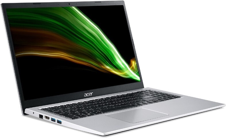 ACER Aspire A315-58-54SU / 15.6 IPS FullHD / Core i5-1135G7 / 8GB DDR4 / 512GB NVMe / Intel Iris Xe / No OS /