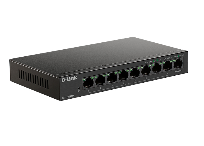 D-link DES-1009MP/A1A / 8 Ports POE