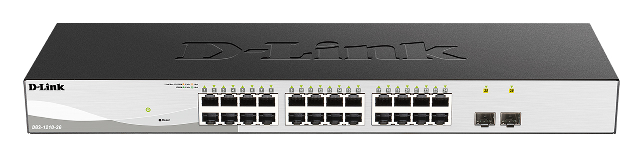 D-link DGS-1210-26/F3A / 24 Ports Managed