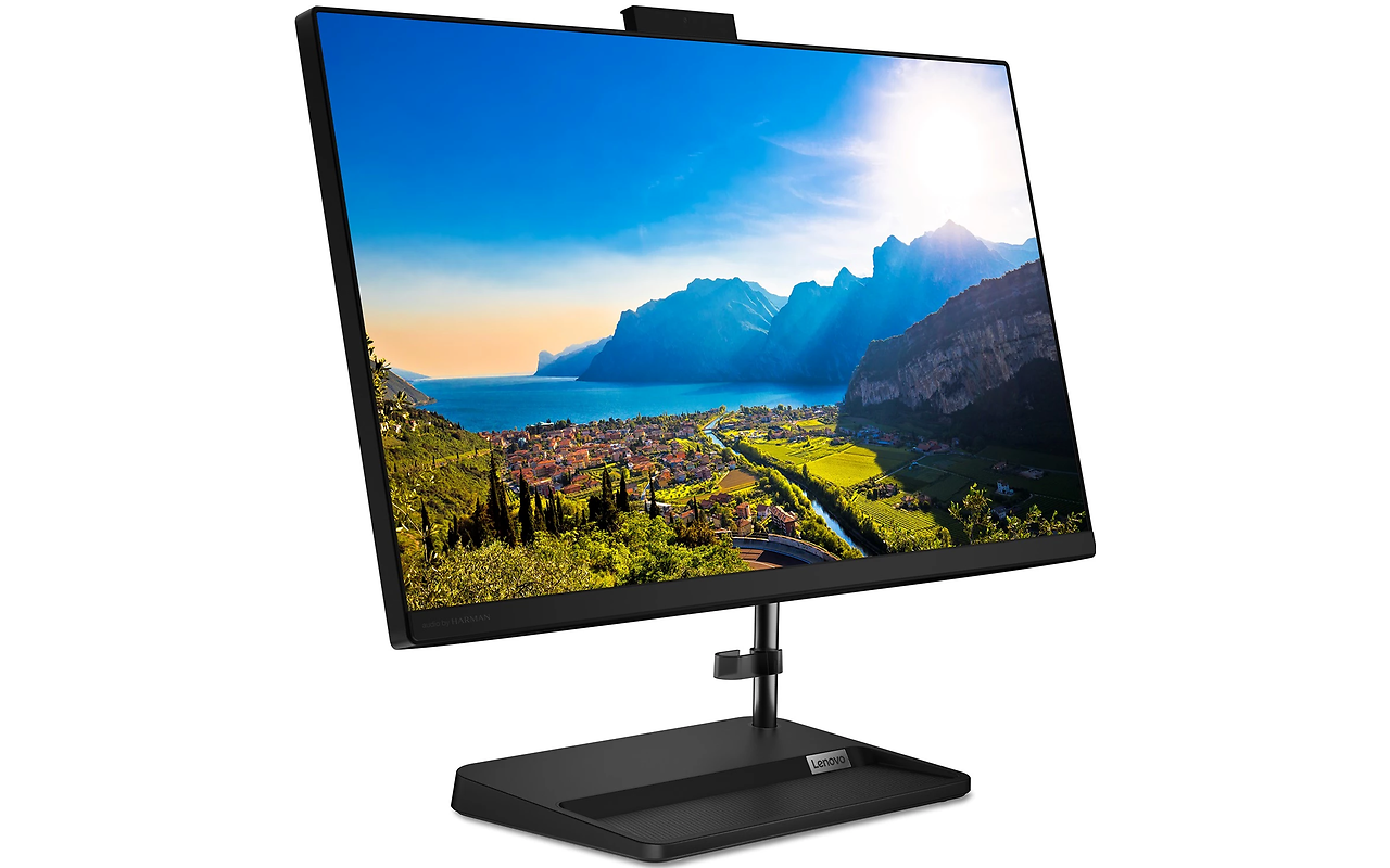 Lenovo IdeaCentre 3 24ALC6 / 23.8 FullHD IPS / Ryzen 5 7530U  / 8GB DDR4 / 512GB NVMe / No OS / Black