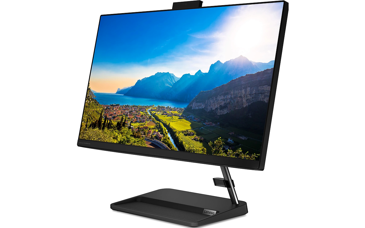 Lenovo IdeaCentre 3 24ALC6 / 23.8 FullHD IPS / Ryzen 5 7530U  / 8GB DDR4 / 512GB NVMe / No OS / Black