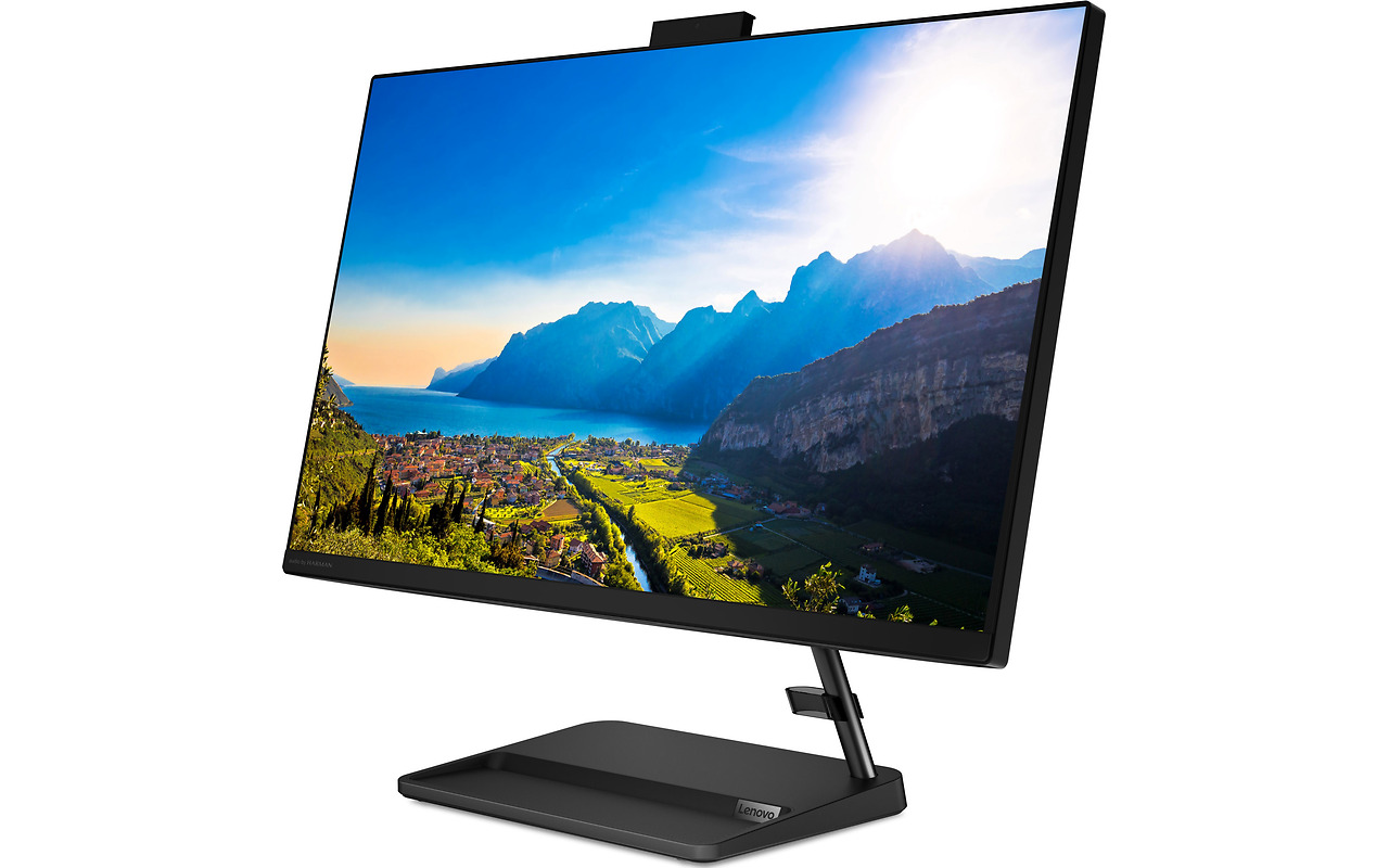 Lenovo IdeaCentre 3 27ALC6 / 27 FullHD IPS / Ryzen 3 7330U / 8GB RAM / 512GB SSD / No OS / Black