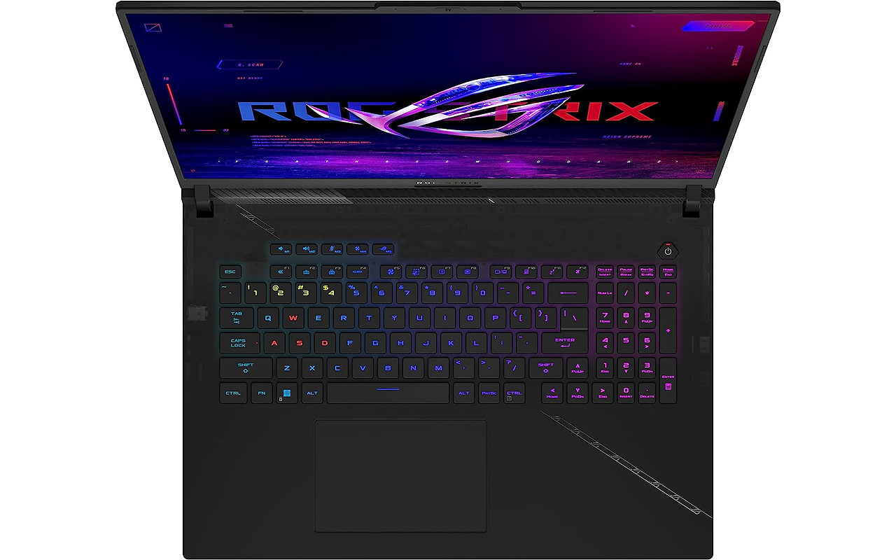 ASUS ROG Strix SCAR 18 G834 / 18 Nebula QHD+ IPS 240Hz / Core i9-13980HX / 32GB DDR5 / 2.0TB NVMe / GeForce RTX 4090 16GB GDDR6 / No OS /