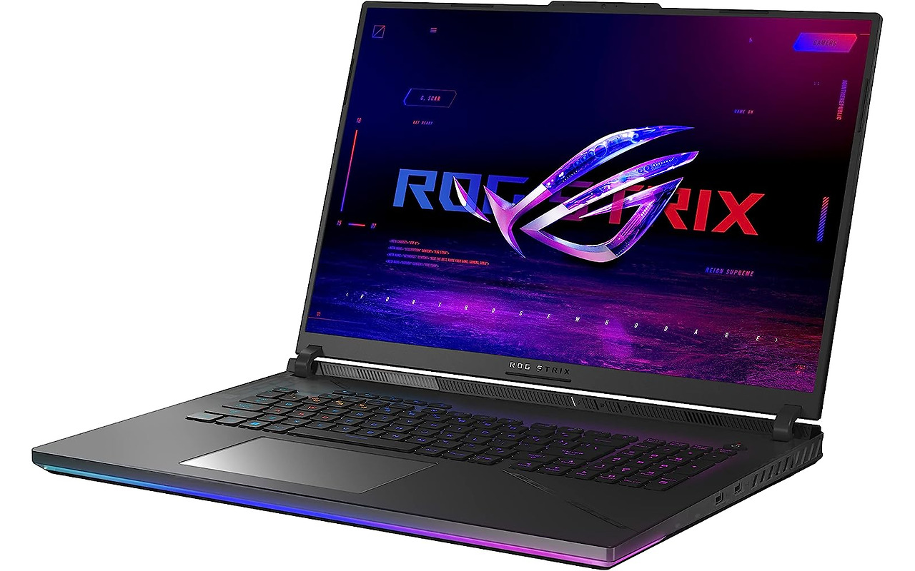 ASUS ROG Strix SCAR 18 G834 / 18 Nebula QHD+ IPS 240Hz / Core i9-13980HX / 32GB DDR5 / 2.0TB NVMe / GeForce RTX 4090 16GB GDDR6 / No OS /