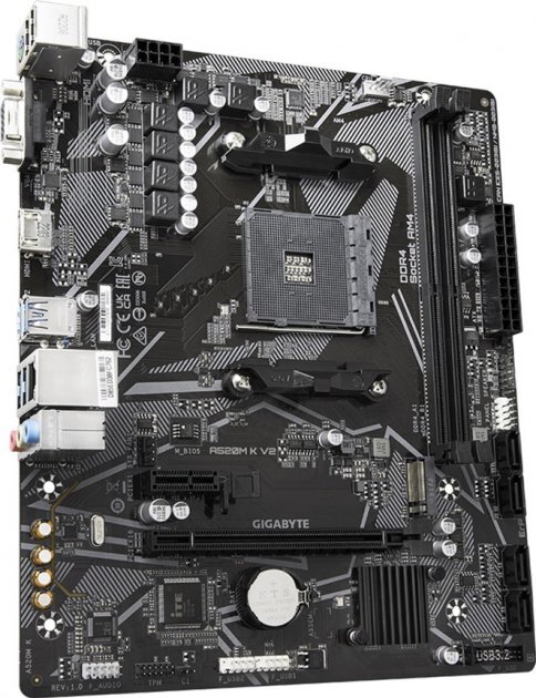 GIGABYTE A520M K V2 / mATX AM4 DDR4 5100