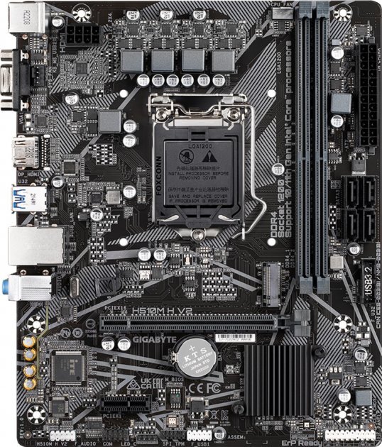 GIGABYTE H510M H V2 / mATX LGA1200 DDR4 3200