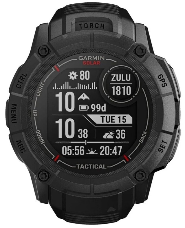 Garmin Instinct 2X Solar Tactical Edition / 010-02805 Black