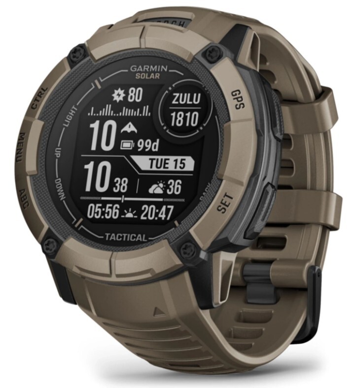 Garmin Instinct 2X Solar Tactical Edition / 010-02805 Brown