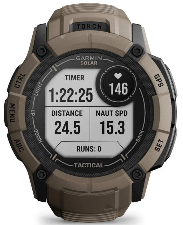 Garmin Instinct 2X Solar Tactical Edition / 010-02805 Brown