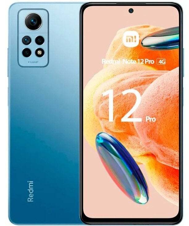 Xiaomi Redmi Note 12 Pro / 6.67 AMOLED 120Hz / Snapdragon 732G / 8Gb / 128Gb / 5000mAh / Blue