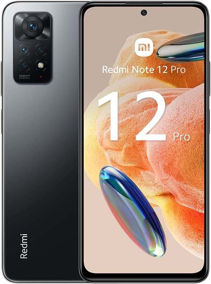 Xiaomi Redmi Note 12 Pro / 6.67 AMOLED 120Hz / Snapdragon 732G / 8Gb / 128Gb / 5000mAh / Grey
