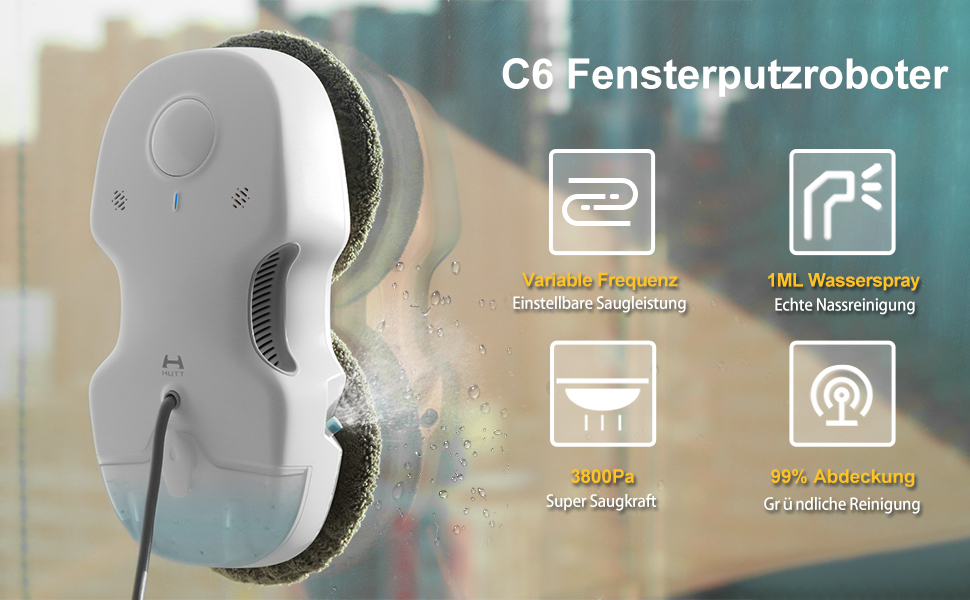 Hutt C6 Robot Vacuum Cleaner for Windows