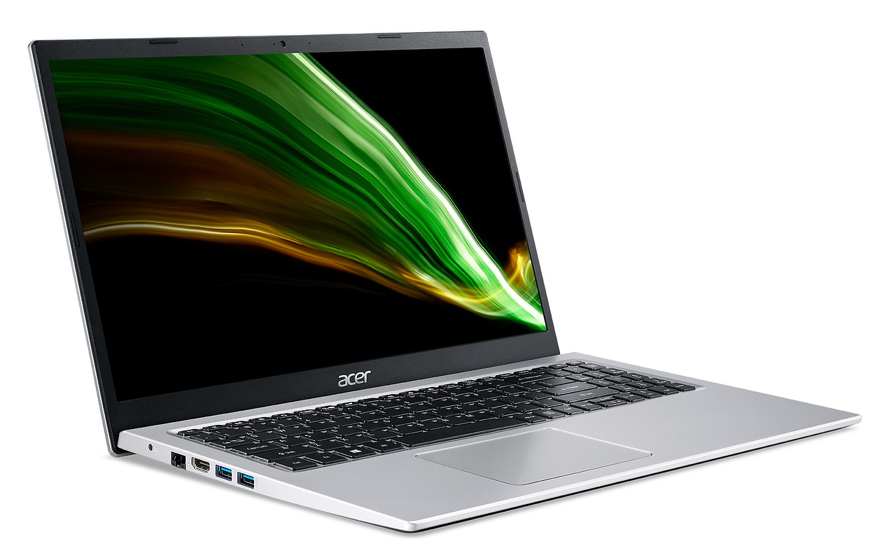 ACER Aspire A315-58-557U / 15.6 IPS FullHD / Core i5-1135G7 / 8GB DDR4 / 256GB NVMe / Intel Iris Xe / No OS /