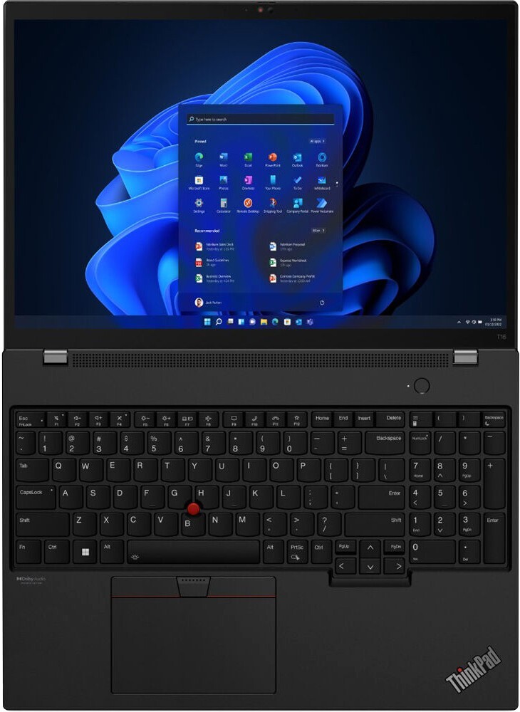 Lenovo ThinkPad T16 Gen 2 / 16 IPS WUXGA / Core i5-1335U / 16Gb DDR5 / 512Gb SSD / Intel Iris Xe / No OS