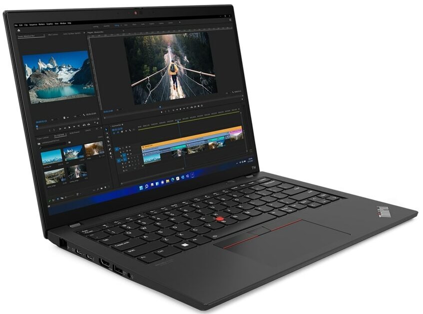 Lenovo ThinkPad T14 Gen 4 / 14 IPS WUXGA / Core i7-1355U / 16Gb DDR5 / 512Gb SSD / Intel Iris Xe / No OS