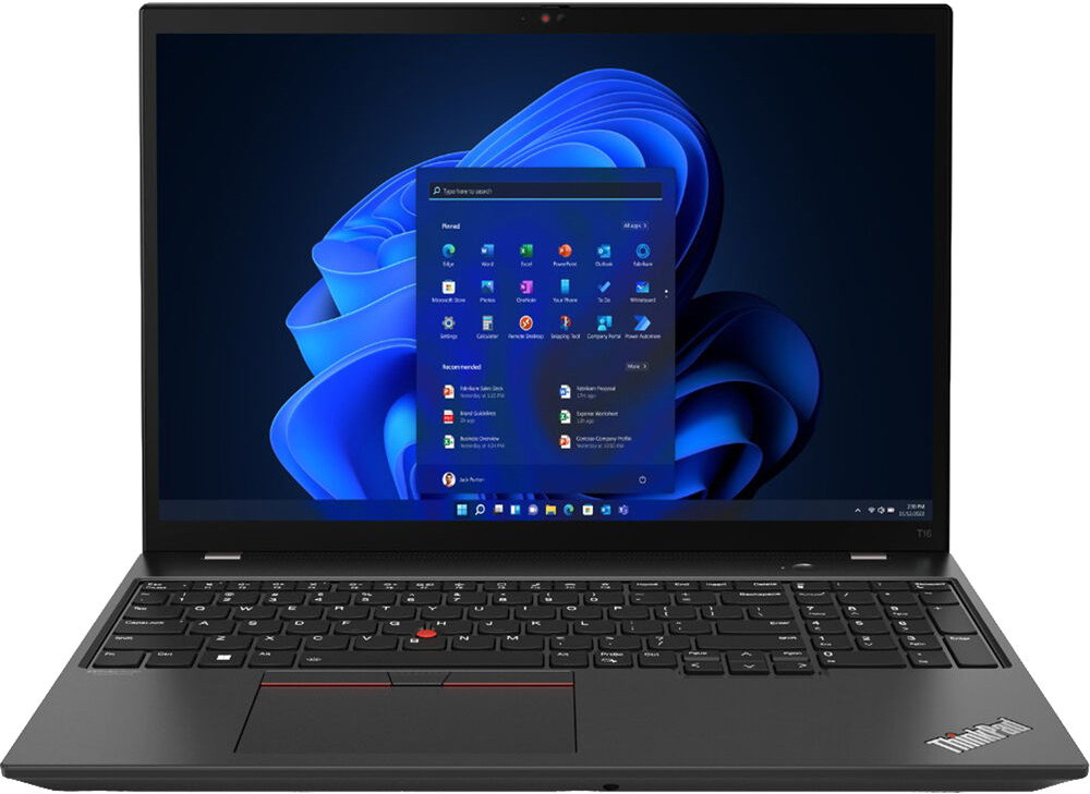 Lenovo ThinkPad T16 Gen 2 / 16 IPS WUXGA / Core i7-1355U / 16Gb DDR5 / 512Gb SSD / Intel Iris Xe / Windows 11 Pro