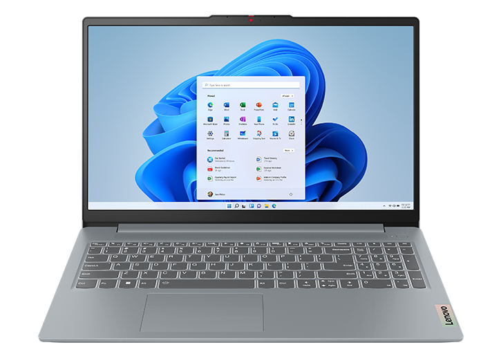 Lenovo IdeaPad Slim 3 15AMN8 / 15.6 IPS FullHD / Ryzen 3 7320U / 8Gb LPDDR5 / 512Gb SSD / AMD Radeon / No OS