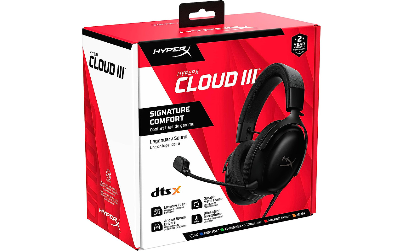 HyperX Cloud III / Black
