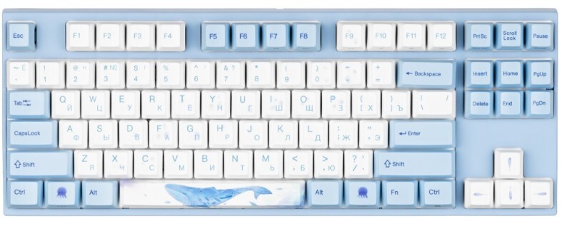 Varmilo VEA87 Sea Melody Cherry Mx Silent Red Multicolor / A23A038A6A1A06A033