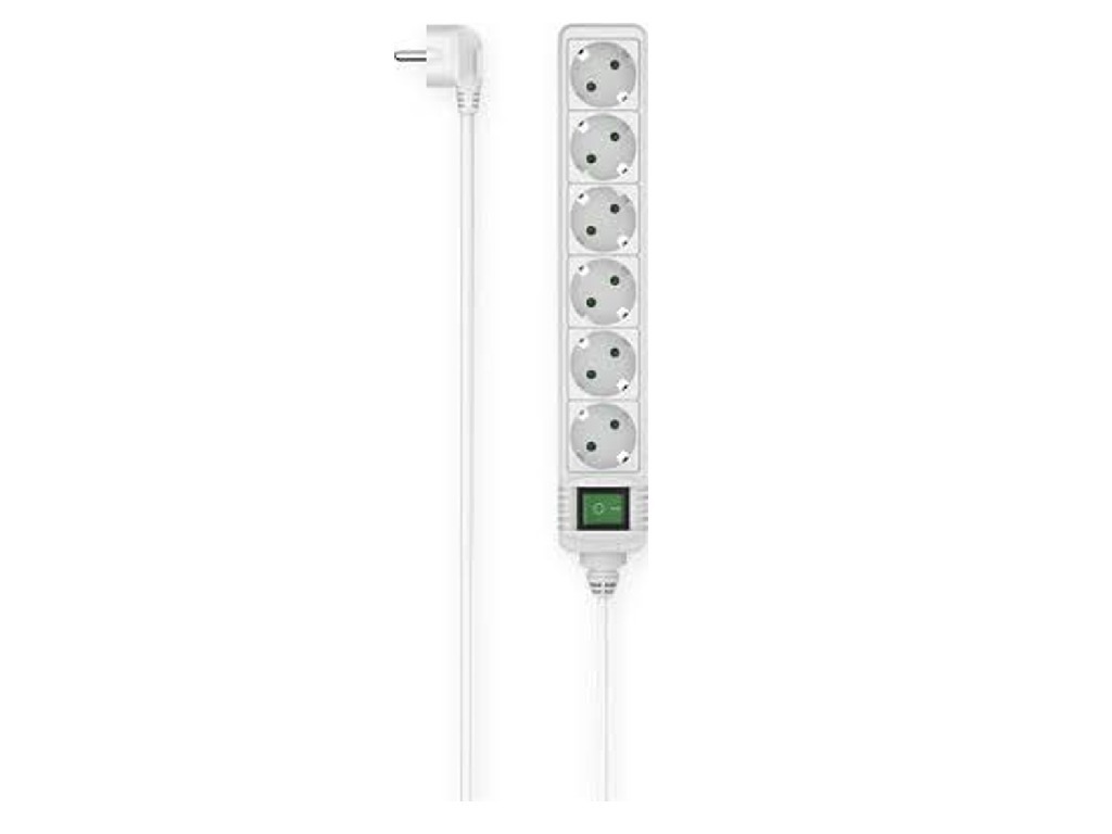 HAMA 223007 / 6-Way Switch 1.4m