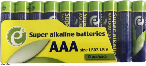 Energenie EG-BA-AAASA-01 / 10x AAA Super Alkaline