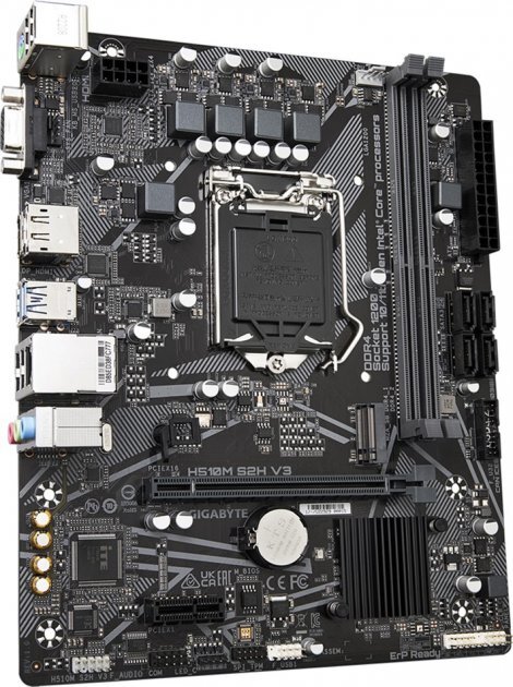 GIGABYTE H510M S2H V3 / mATX LGA1200 DDR4 3200