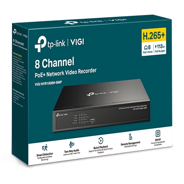 TP-LINK VIGI NVR1008H-8MP