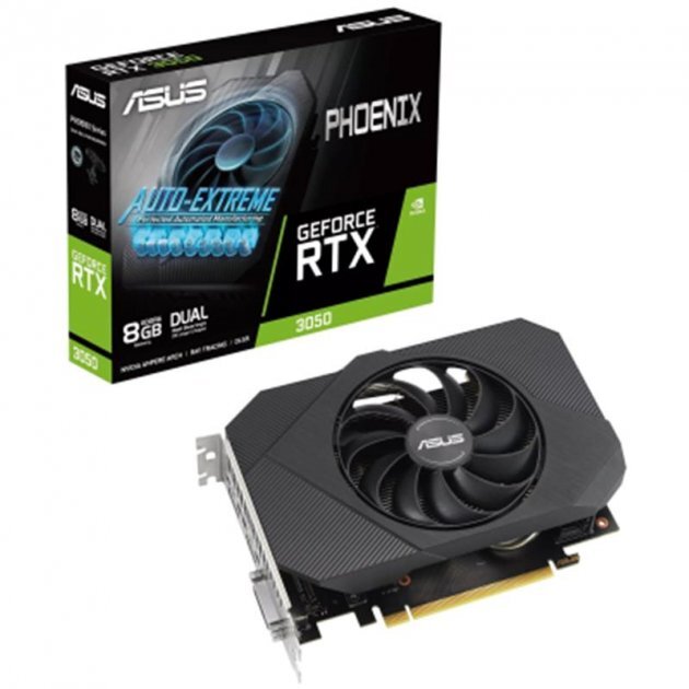 ASUS GeForce RTX 3050 8GB GDDR6 Phoenix 128Bit / PH-RTX3050-8G-V2