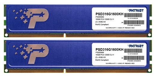 Patriot PSD316G1600KH