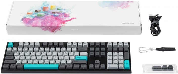 Varmilo VEA108 Moonlight Cherry Mx Red Multicolor	/ A26A023A3A1A06A007