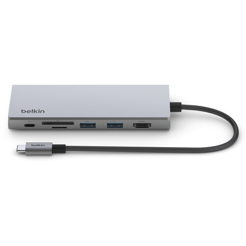Belkin USB-C 7 in 1 Ethernet Multiport Dock / INC009BTSGY