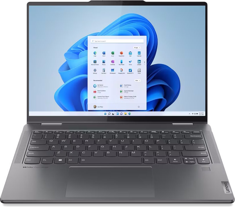Lenovo Yoga 7 14IRL8 / 14 OLED 2.8K Touch / Core i7-1360P / 16Gb LPDDR5 / 1.0Tb SSD / Intel Iris Xe / Windows 11 Home SL