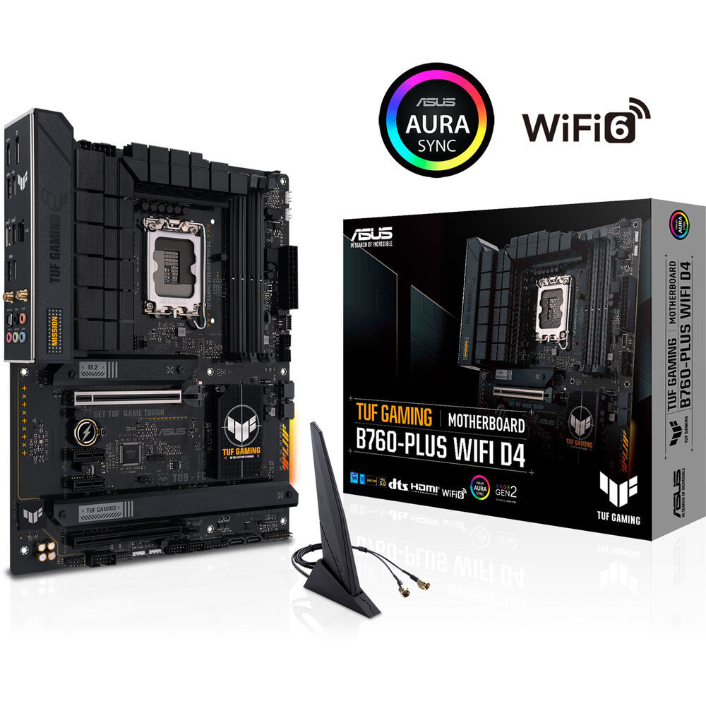 ASUS TUF GAMING B760-PLUS WI-FI D4 / ATX LGA1700 DDR4 5333
