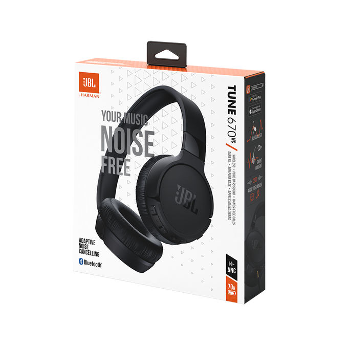 JBL T670NC Black