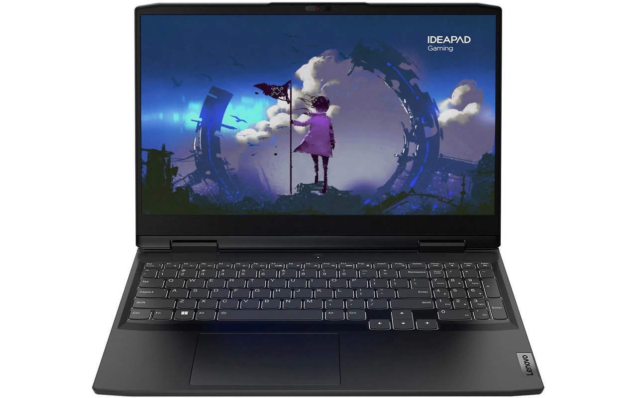 Lenovo IdeaPad Gaming 3 15IAH7 / 15.6 IPS FullHD 165Hz / Core i5-12450H / 16GB DDR4 / 512GB NVMe / GeForce RTX 3050 4GB GDDR6 / No OS